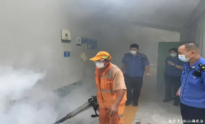 配资台网 清积水、翻容器、全域消杀，松山湖扎实推进防蚊灭蚊行动